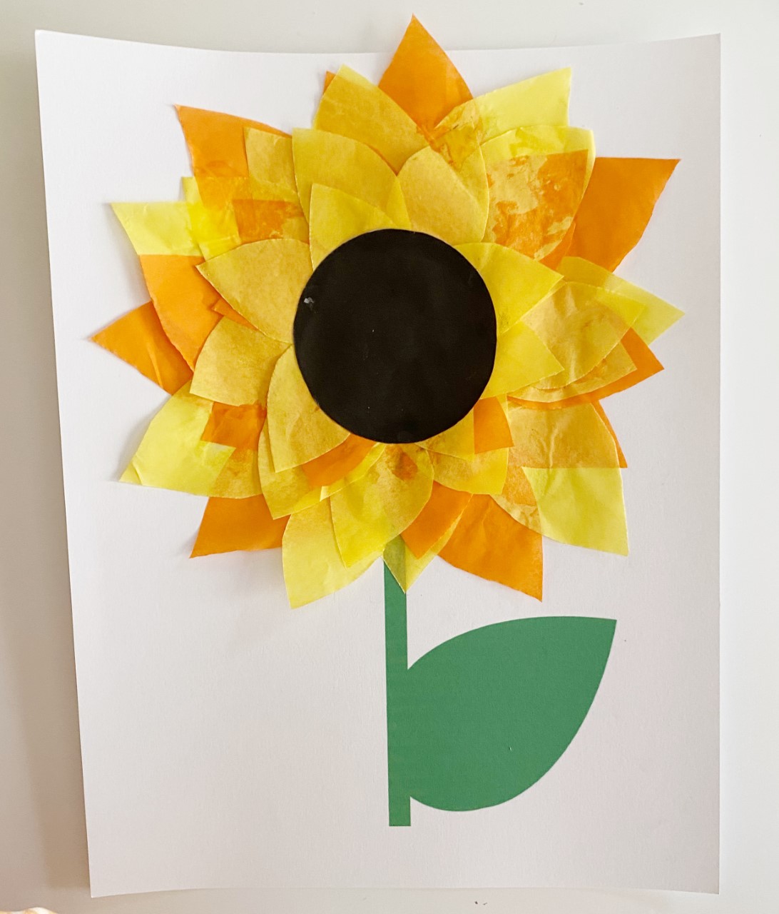 Sunflower Kids Craft!