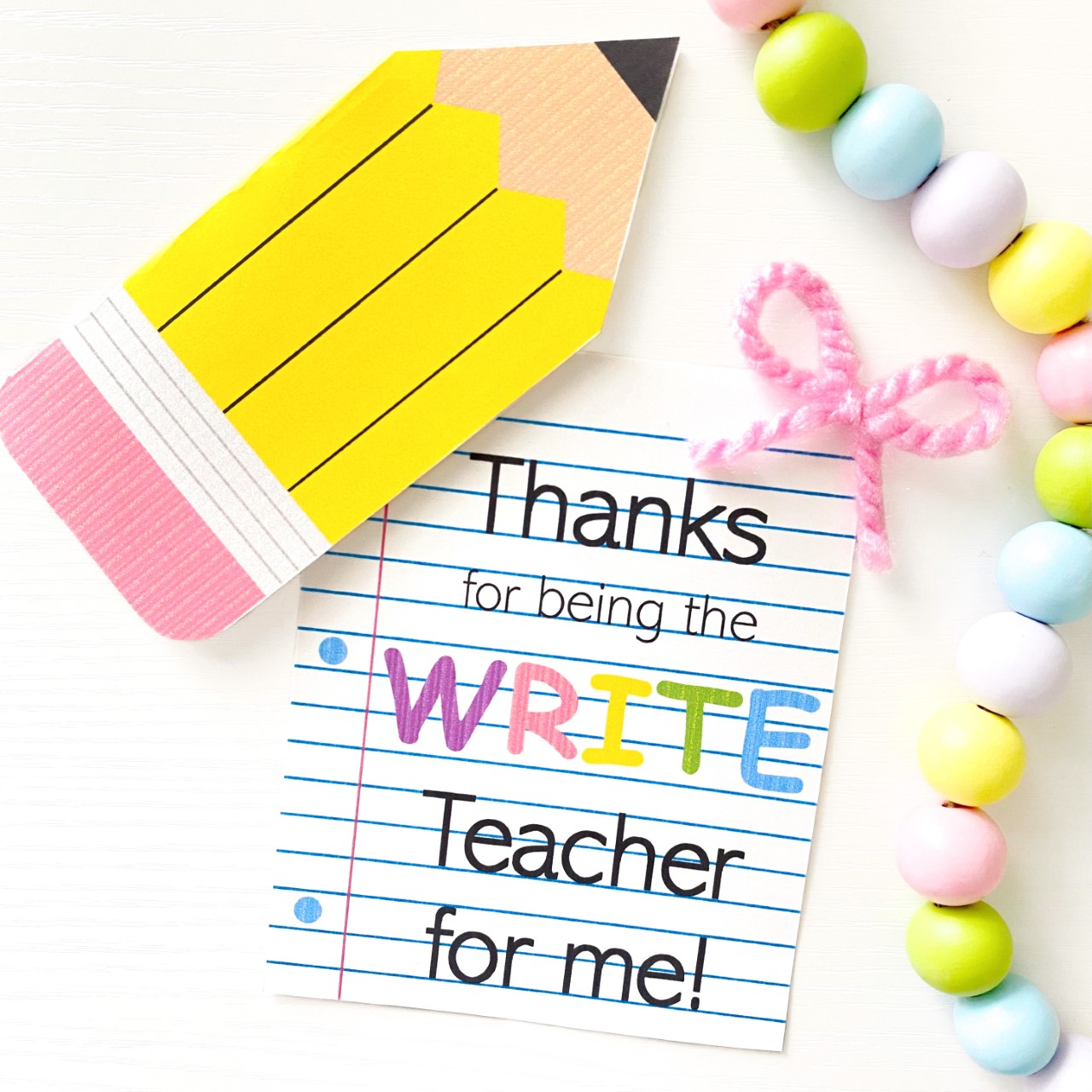 Teacher Appreciation Gifts - Free Printables!