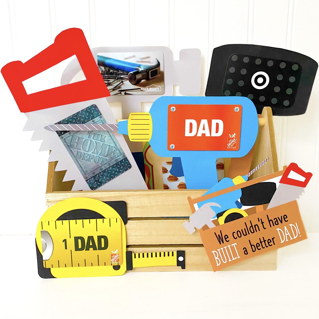 Father's Day Toolbox Craft [Free Template]